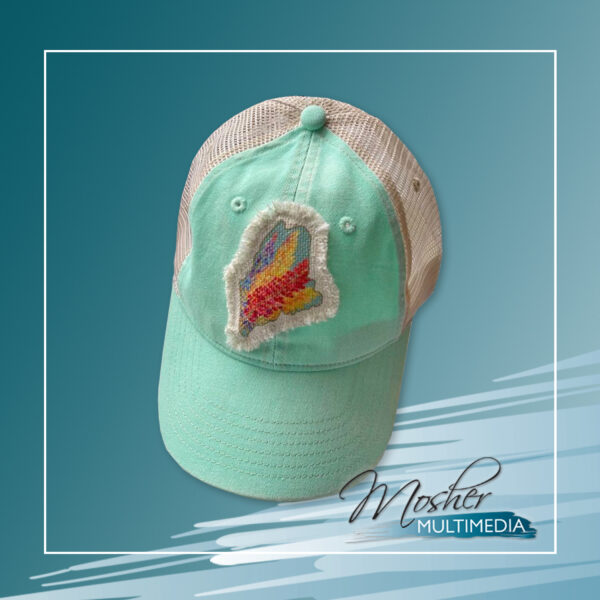 Maine Patch hat - Teal